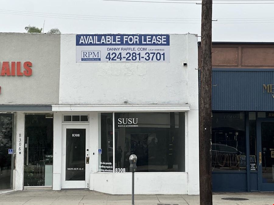 High Visibility Retail Available 8304 W. 3rd Street, Los Angeles, CA